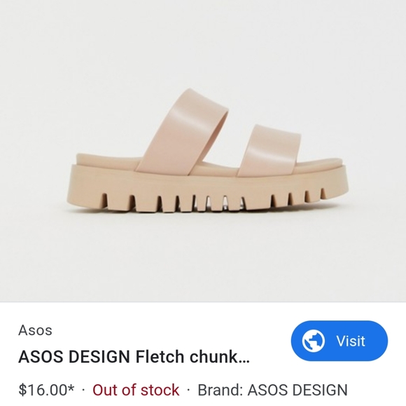 asos design militant premium chunky leather loafer flat shoes